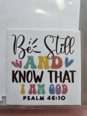 Be Still
