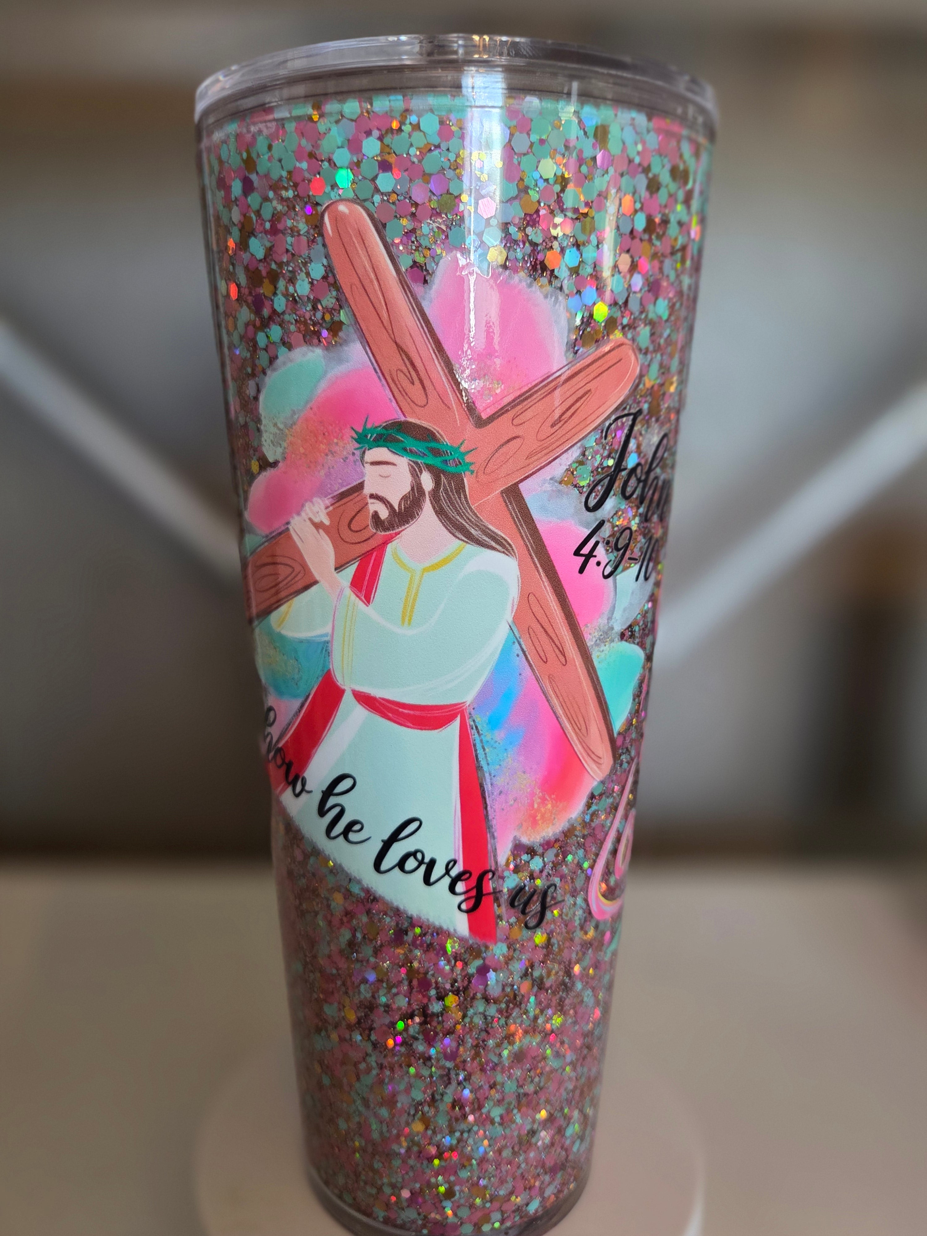 24oz Glitter