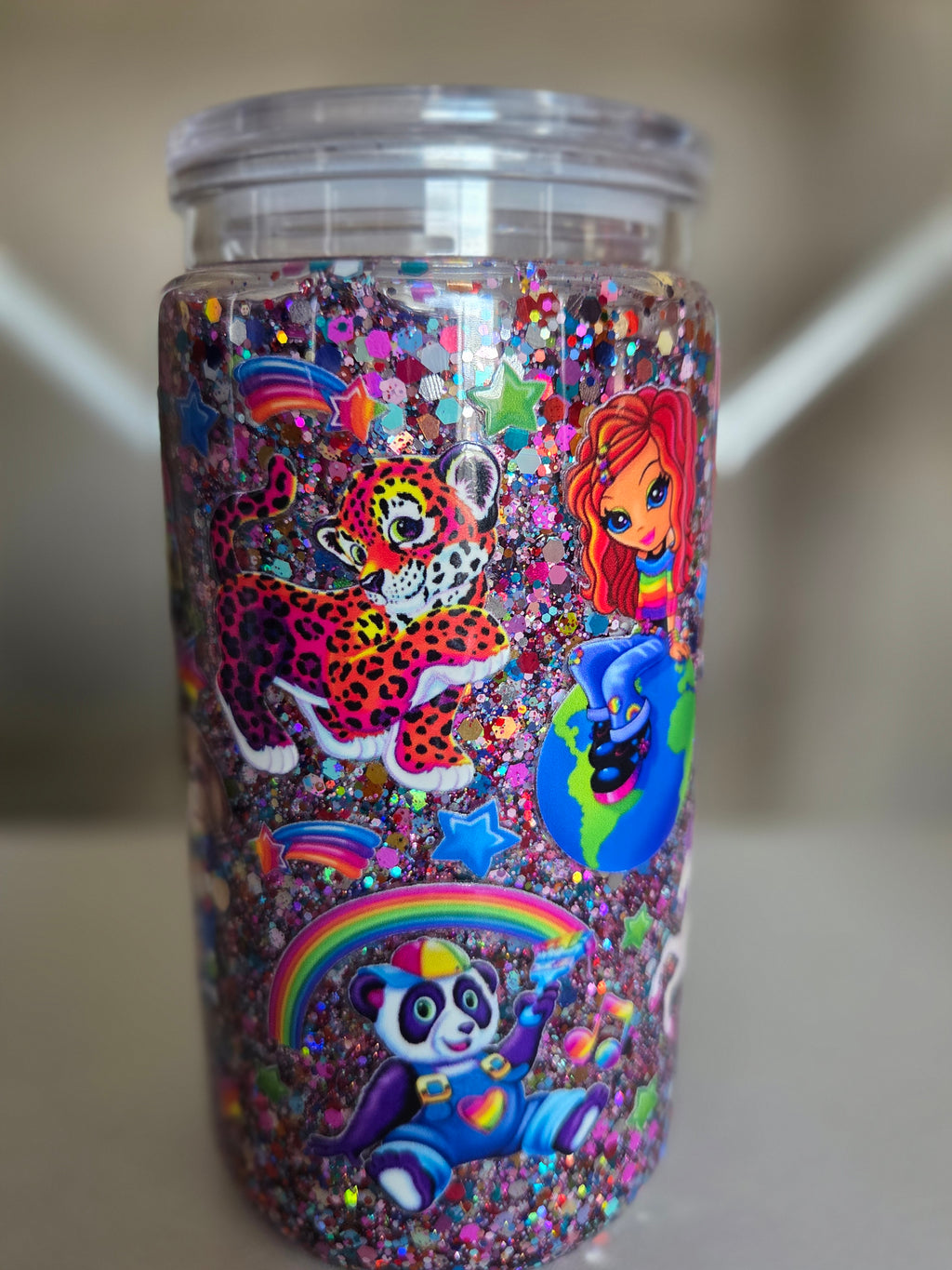 16oz Glitter