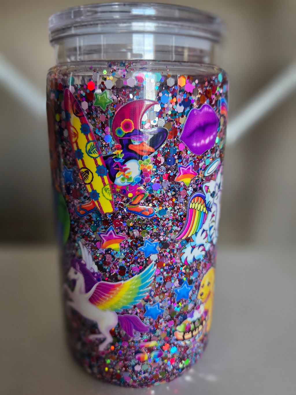 16oz Glitter