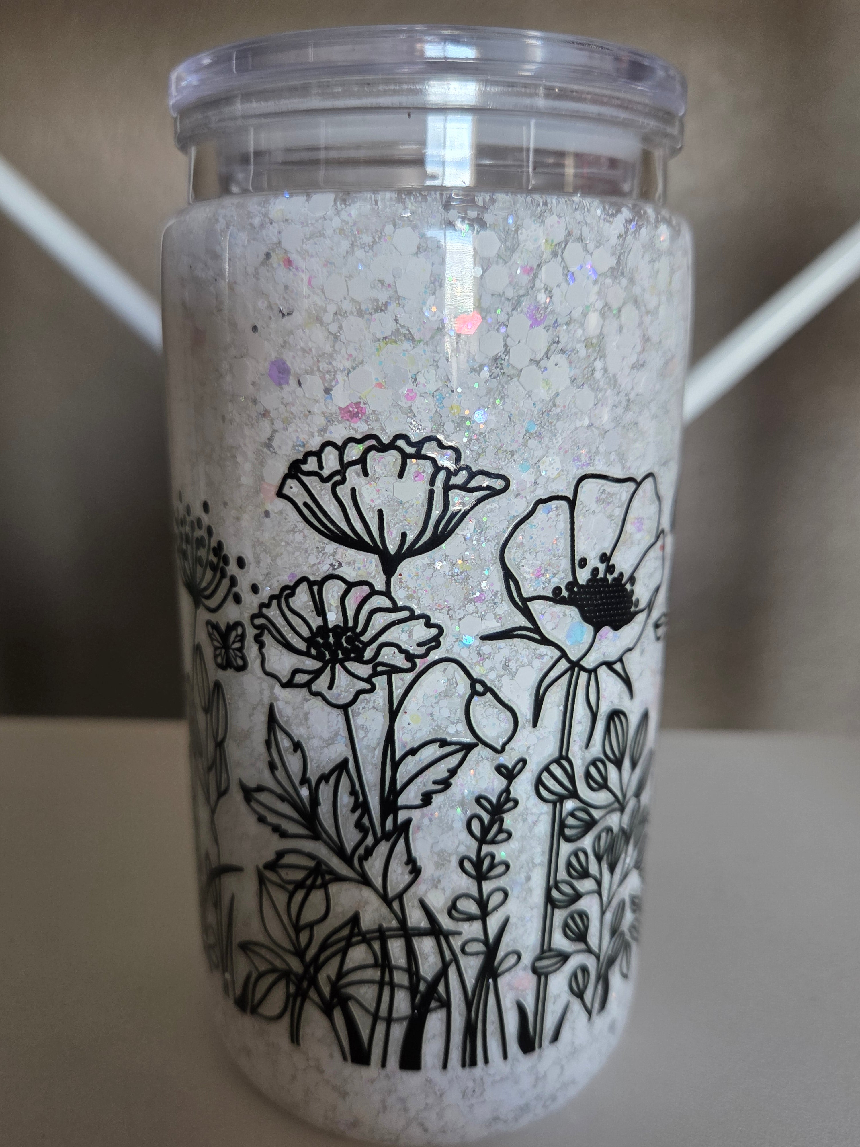 16oz Glitter