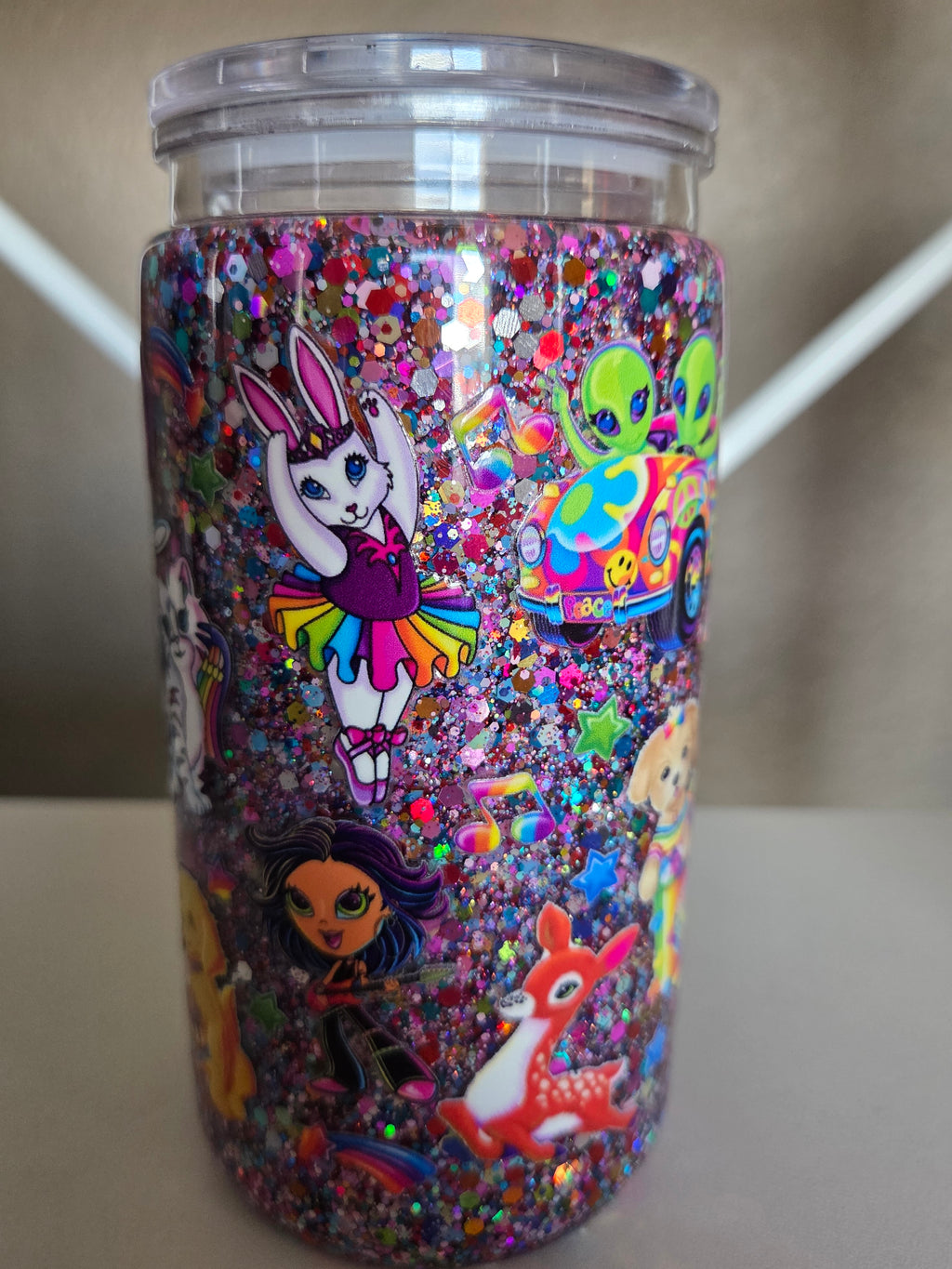 16oz Glitter