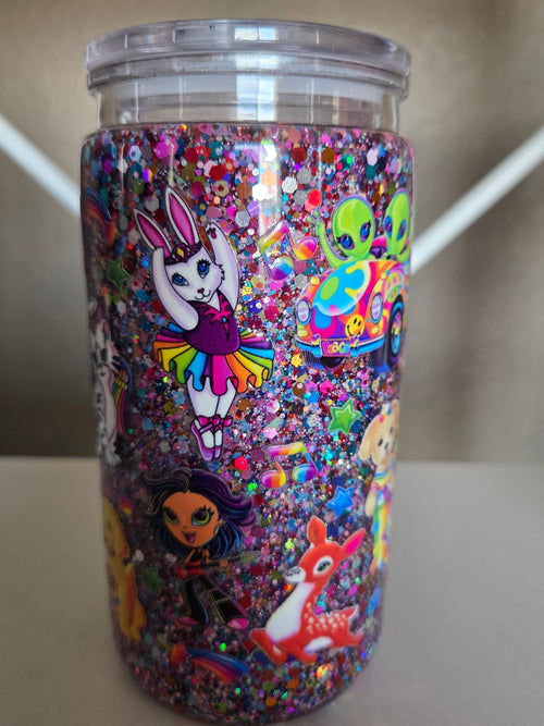 16oz Glitter