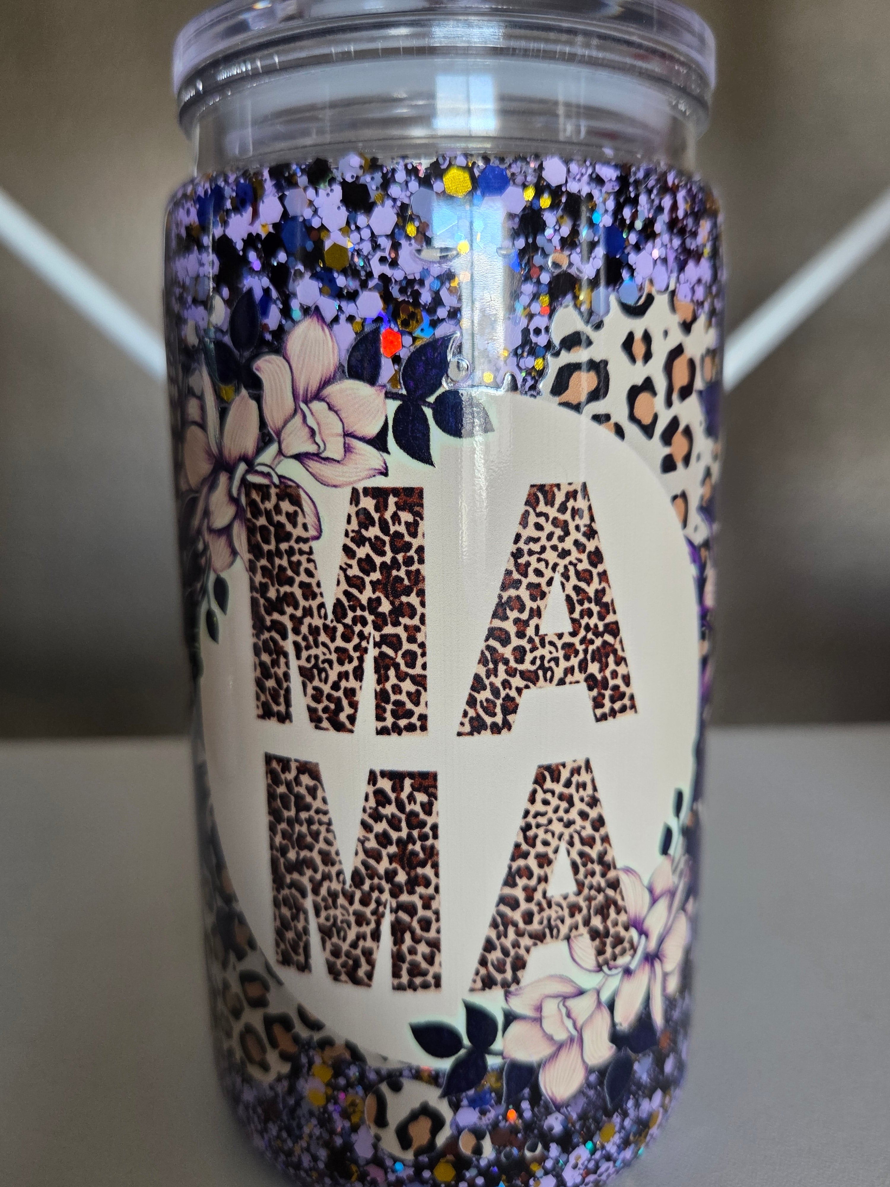 16oz Glitter